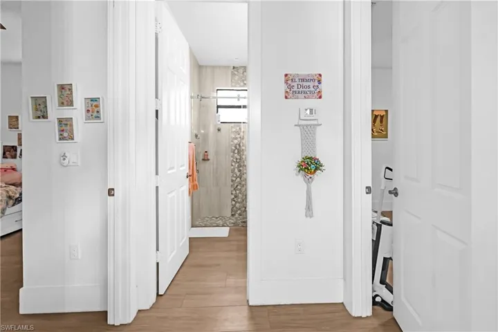 Hallway between bedrooms 1 & 2