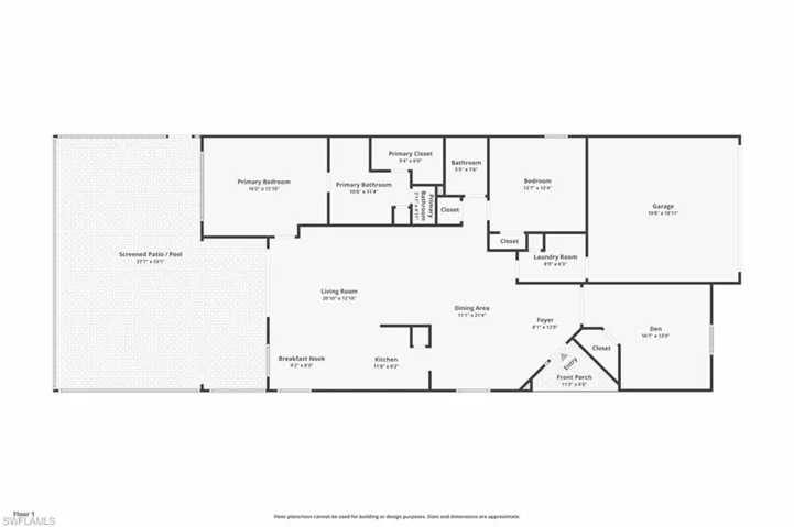 View of room layout