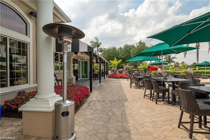 View of patio / terrace featuring outdoor dining area