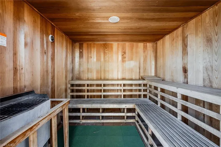 View of sauna