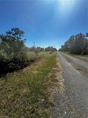 Street entering property