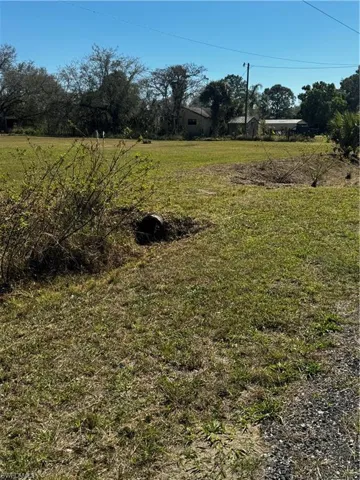 Culvert in place for 1.25 acre vacant lot