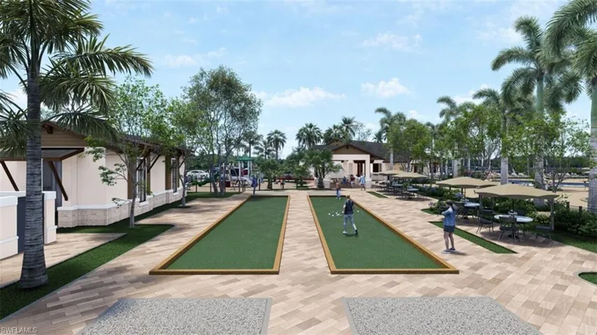 Bocce Ball-Conceptual artist rendering