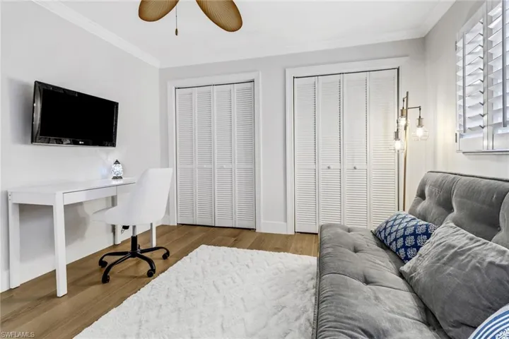 2nd Bedroom used as office with pull out Sofa