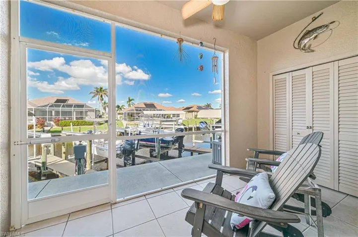 Sunroom featuring a wealth of natural light