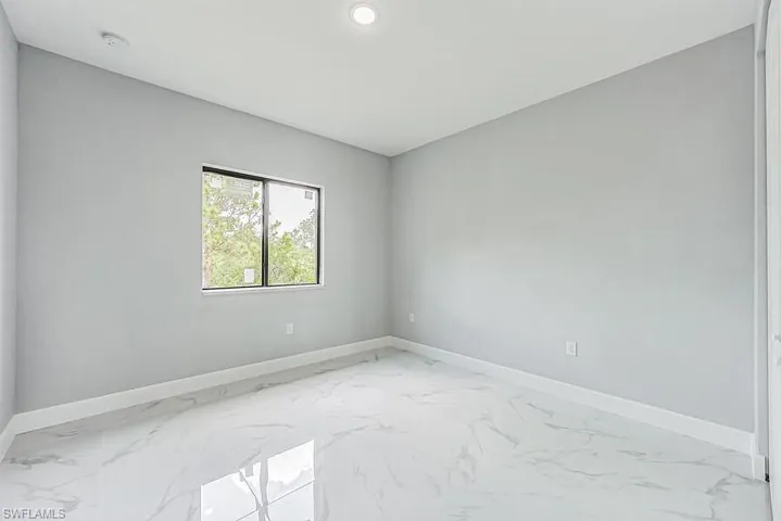 View of spare room