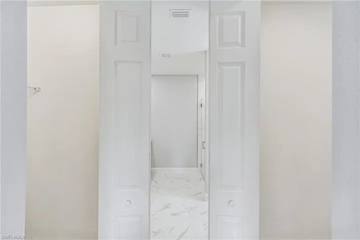 Bathroom with tile flooring