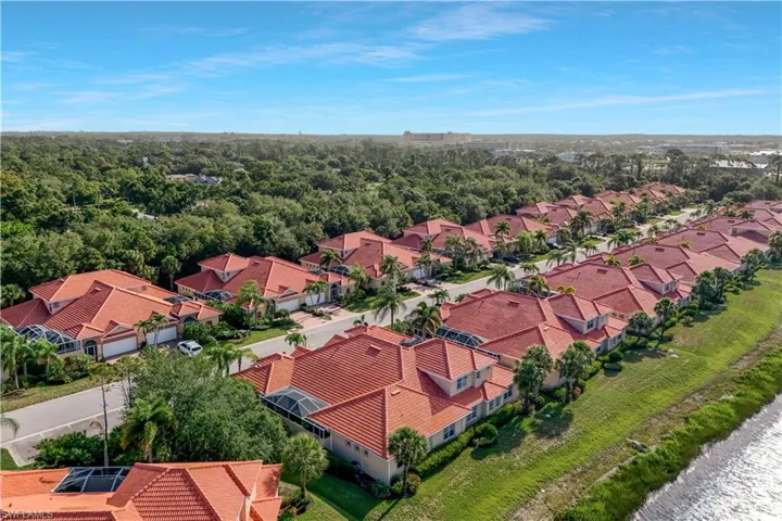 LOOKING NORTH EAST-NORTH BORDERS RESIDENTIAL PINE VILLA AND BRYNWOOD COMMUNITIES