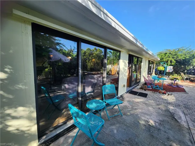 View of patio