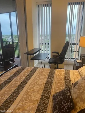 Bedroom with access to outside