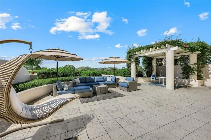 Outdoor entertaining area designed for luxury and relaxation.