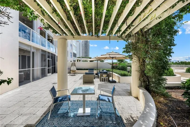 Outdoor entertaining area designed for luxury and relaxation.