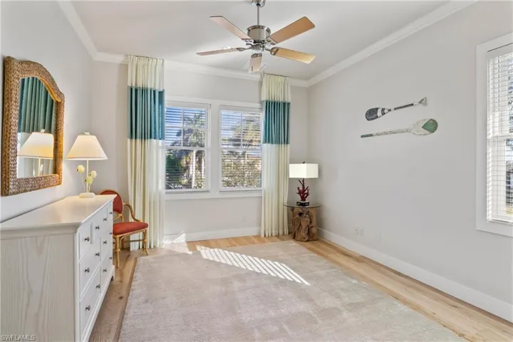 Guest bedroom # 2 - this also features its own bathroom and spacious closet!