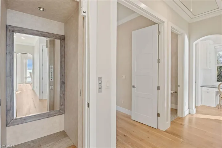 Private elevator directly from the downstairs for easy access!