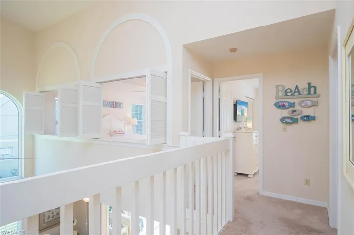To the guest bedrooms