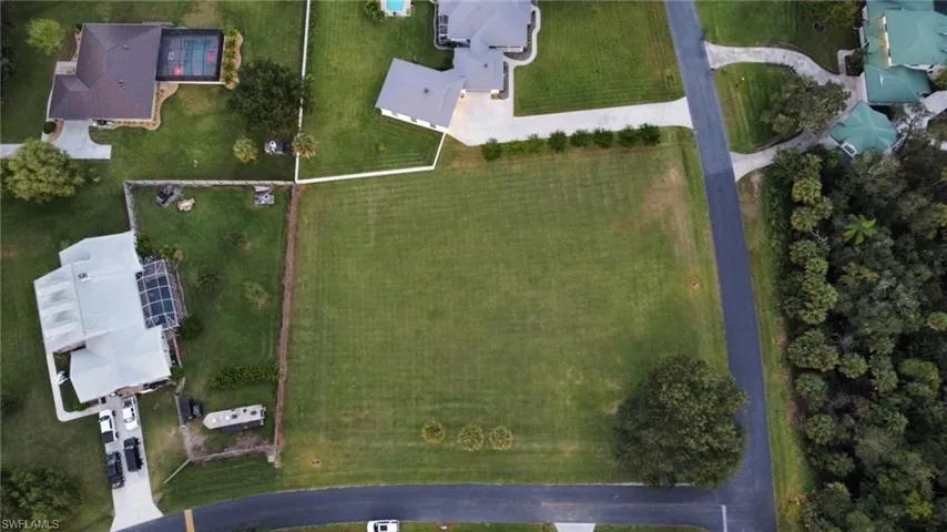 Aerial view of property's location