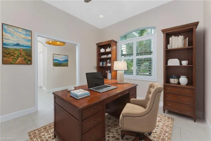 Virtually furnished Den/Office