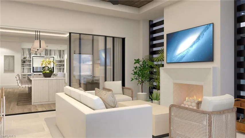 Gas fireplace