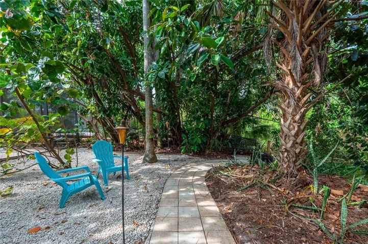 Rear Patio overlooks Dock/Canal