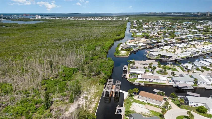 Canal out to the Gulf