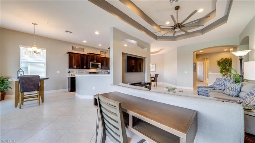 Living Room & Dinette area off Kitchen