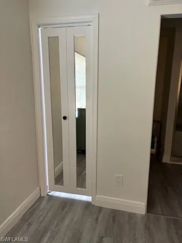 View of closet