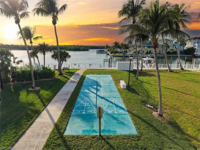 It's Florida so you have to have shuffleboard!