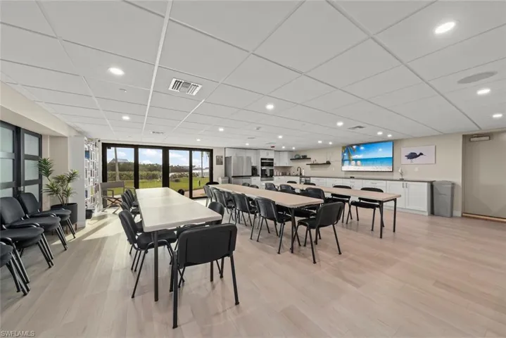 Community room for entertaining.