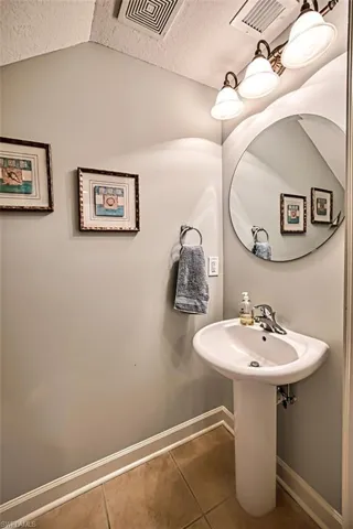 half bath on main level