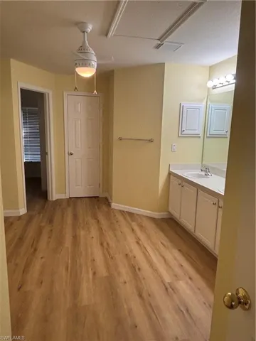 Primary Bathroom with double sink vanity