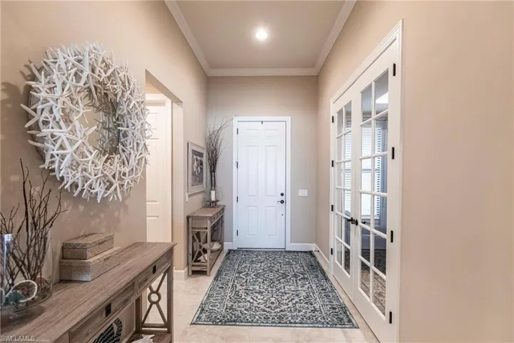 Beautiful formal entry