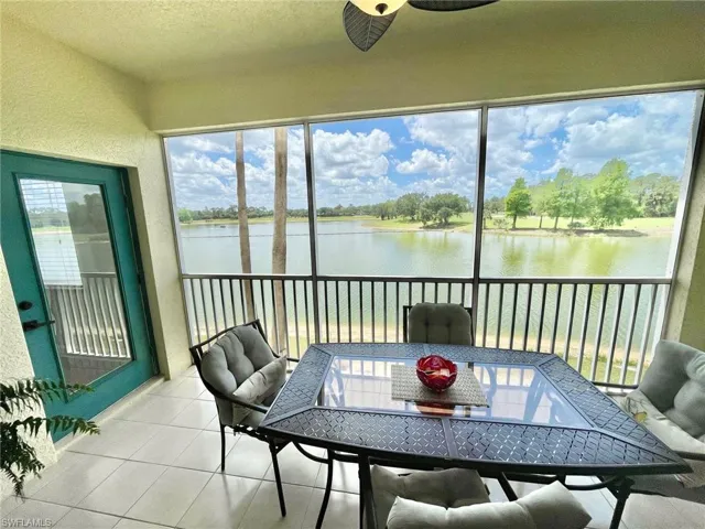 Screened Patio/Lanai with Gorgeous Water View