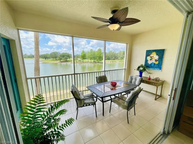 Screened Patio/Lanai with Gorgeous Water View