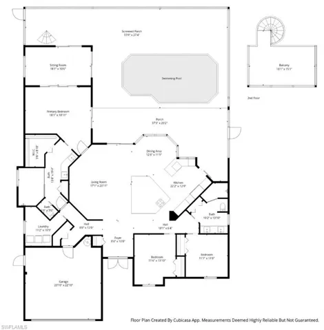 Approximate floorplan
