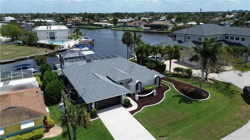 Overlooking intersecting waterways