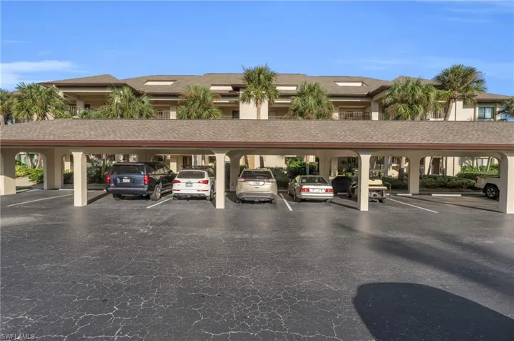 View of vehicle parking