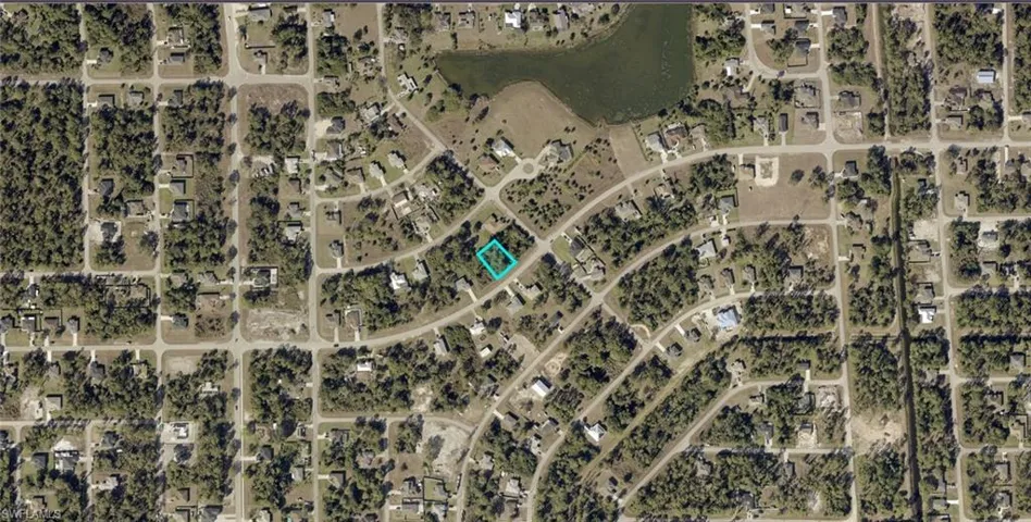 Aerial Property Map. Illustrating the property's location and surrounding structures