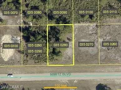 Aerial overview of property's location