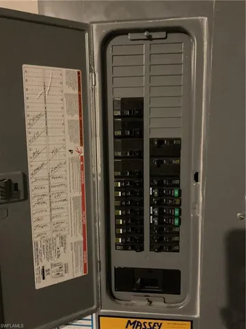 Utilities featuring electric panel