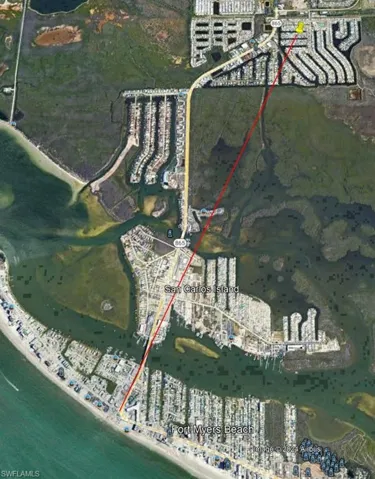 Only 2.3 miles to Fort Myers Beach