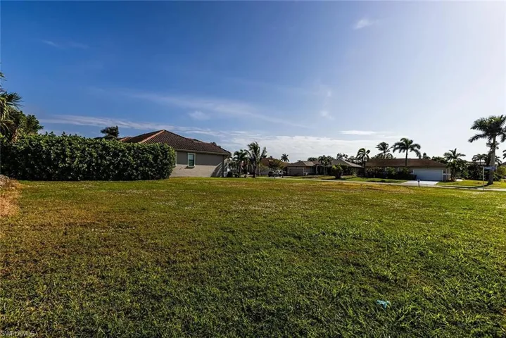 View of green lawn