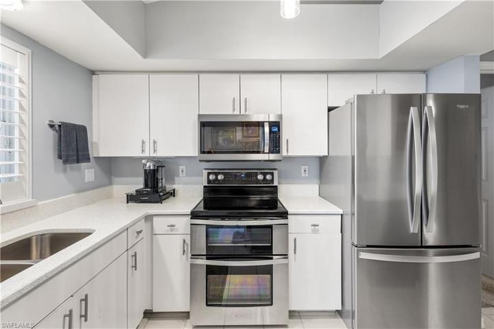 newer stainless-steel appliances