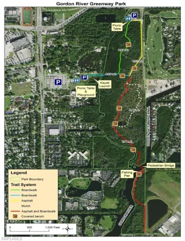 The Greenway Trail Map.