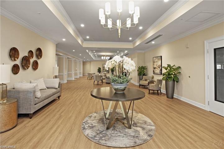 Attractive foyer in new clubhouse