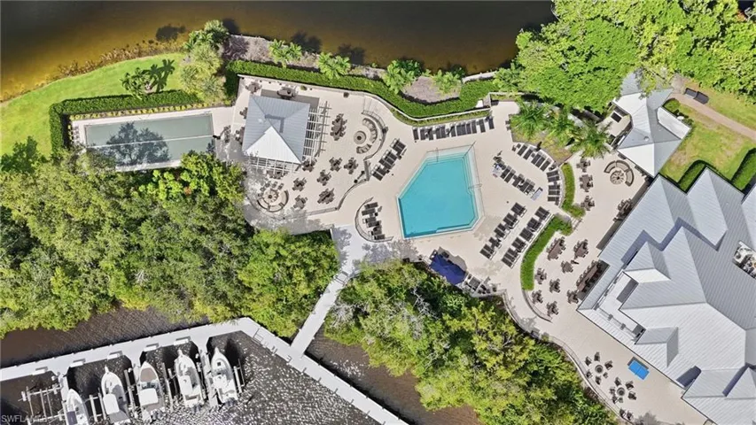Tarpon Cove pool and tiki bar, memberships available