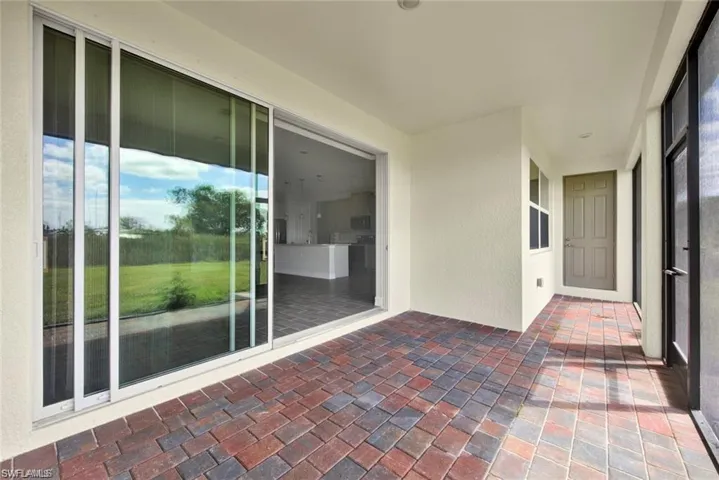 View of patio