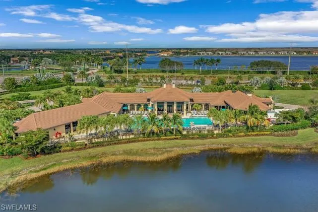 The nearly 14,000 square-foot lakefront clubhouse features many amenities ranging from a fitness center, aerobics studio and tennis/pickleball courts to a resort-style pool and spa, pool deck bar area, club theatre and a culinary arts studio.