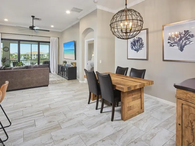 For those more formal evenings, enjoy the dedicated dining area.