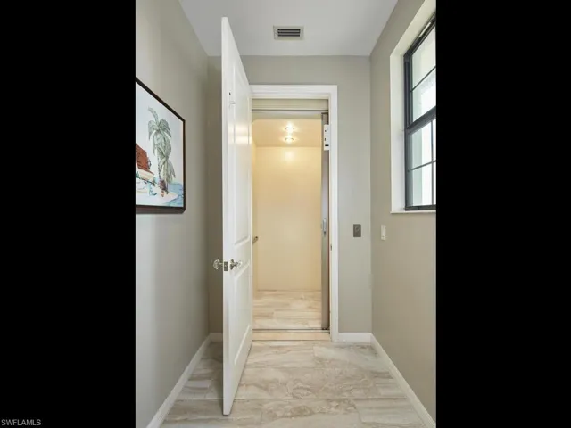 Private elevator for everyone's convenience.