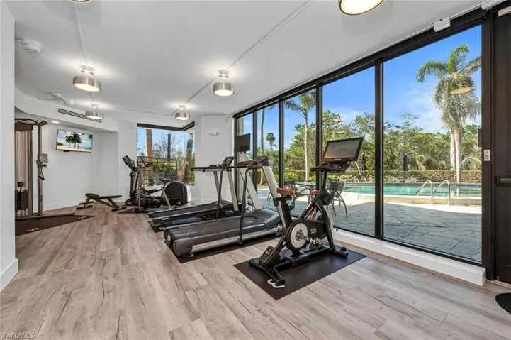 Heron's Private Fitness Room